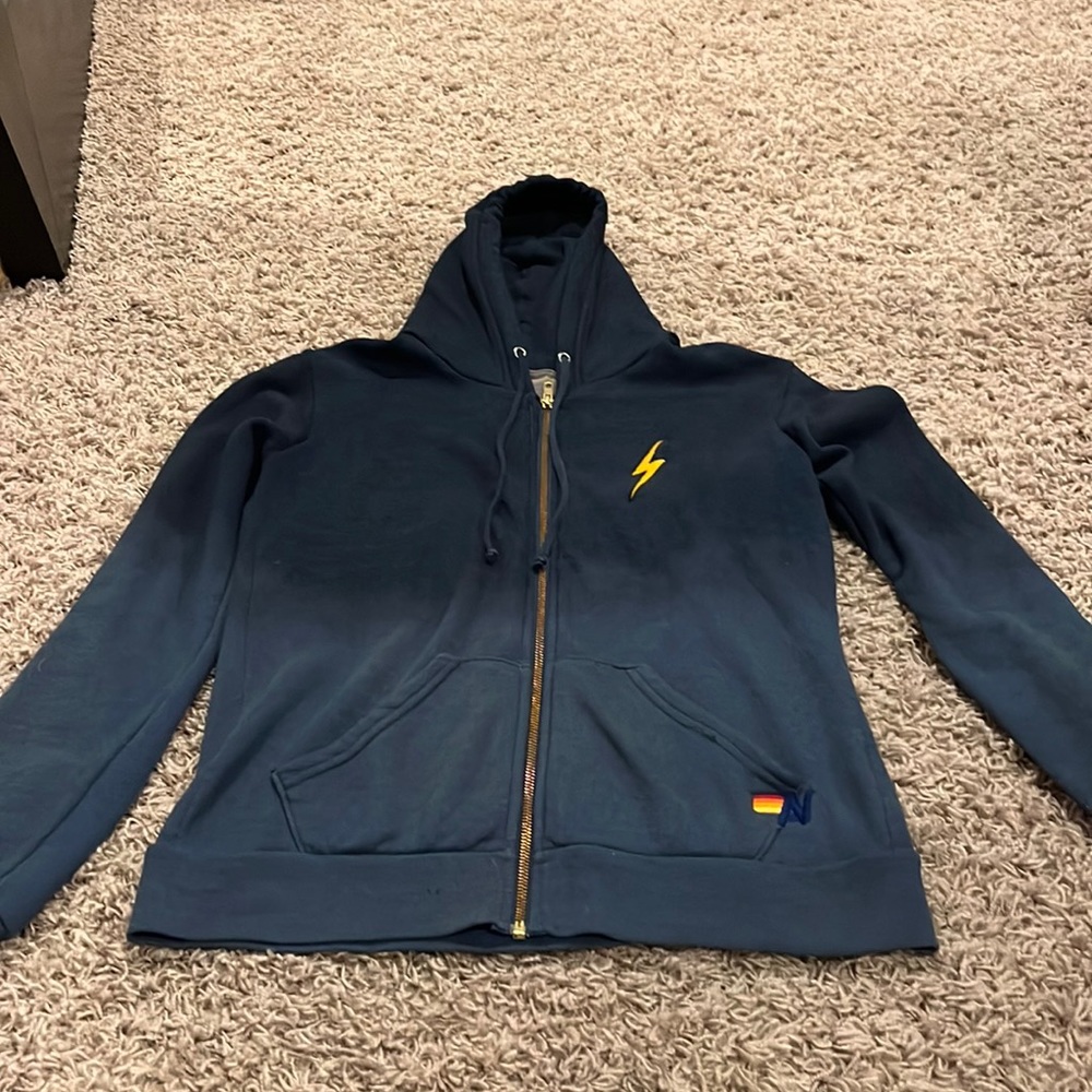 Aviator Nation zip up sweatshirt